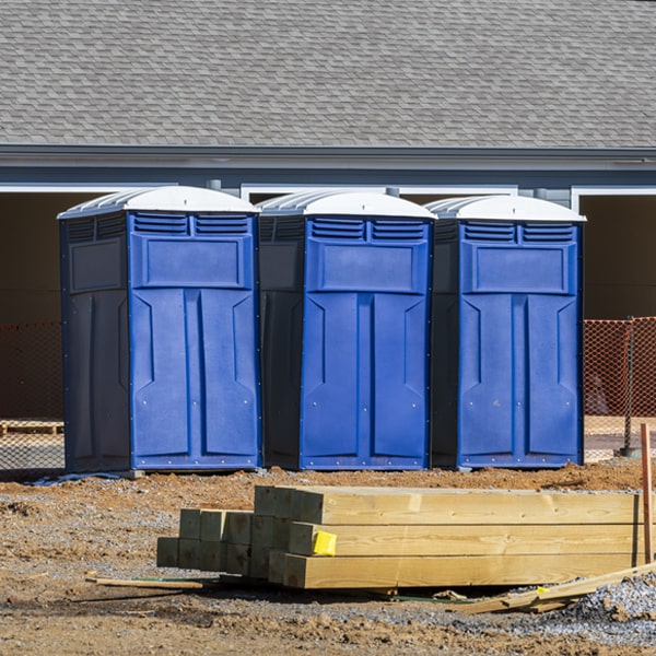 do you offer hand sanitizer dispensers inside the portable toilets in Woodlawn Park OK